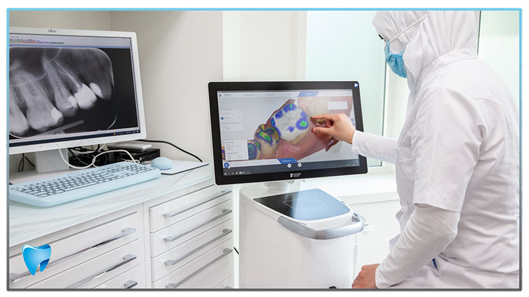 Maxim Clinic Verwijspraktijk Cerec scan